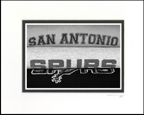 San Antonio Spurs Vintage T-Shirt Sports Art